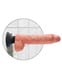 Вибратор PipeDream King Cock 10 Vibrating Cock with Balls 26 см, телесный