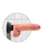 Вибратор PipeDream King Cock 7 Vibrating Cock with Balls 18.5 см, телесный