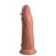 Вибратор PipeDream King Cock Elite 20 см, телесный, загорелый