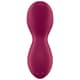 Вибратор с движущимся шариком Satisfyer Exciterrr, бордовый
