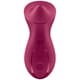 Вибратор с движущимся шариком Satisfyer Exciterrr, бордовый
