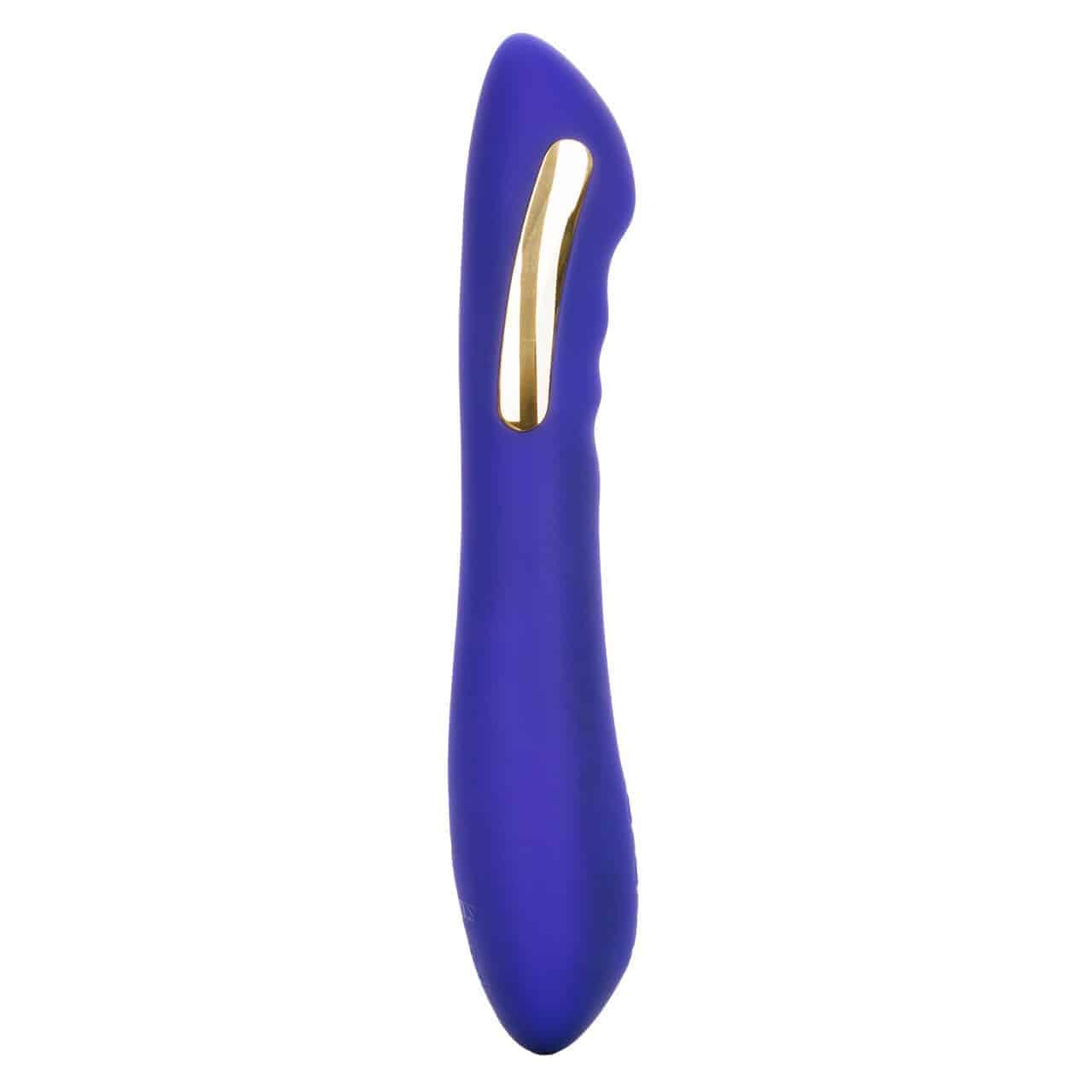 Вибратор с электростимуляцией CalExotics Impulse Intimate Petite Wand, синий