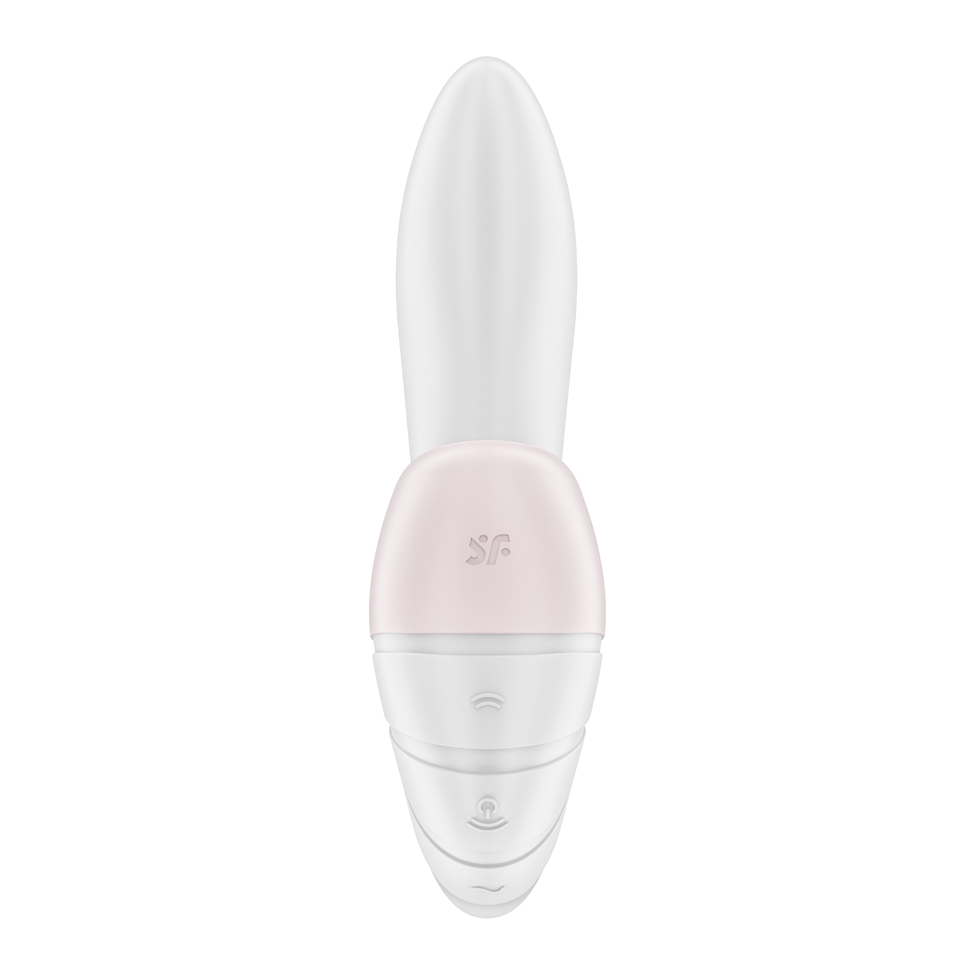 Вибратор с вакуумно-волновым стимулятором клитора Satisfyer Supernova, белый