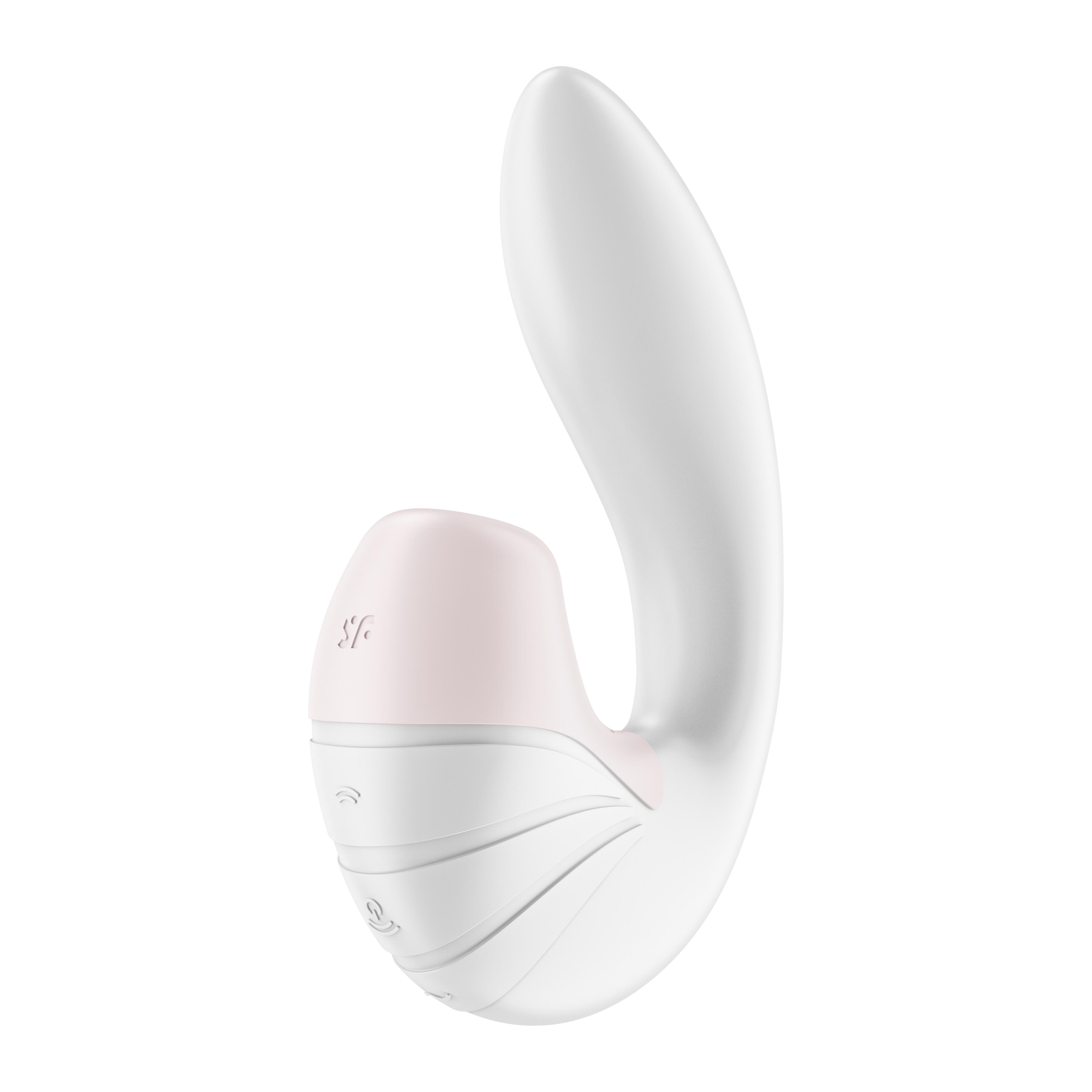 Вибратор с вакуумно-волновым стимулятором клитора Satisfyer Supernova, белый