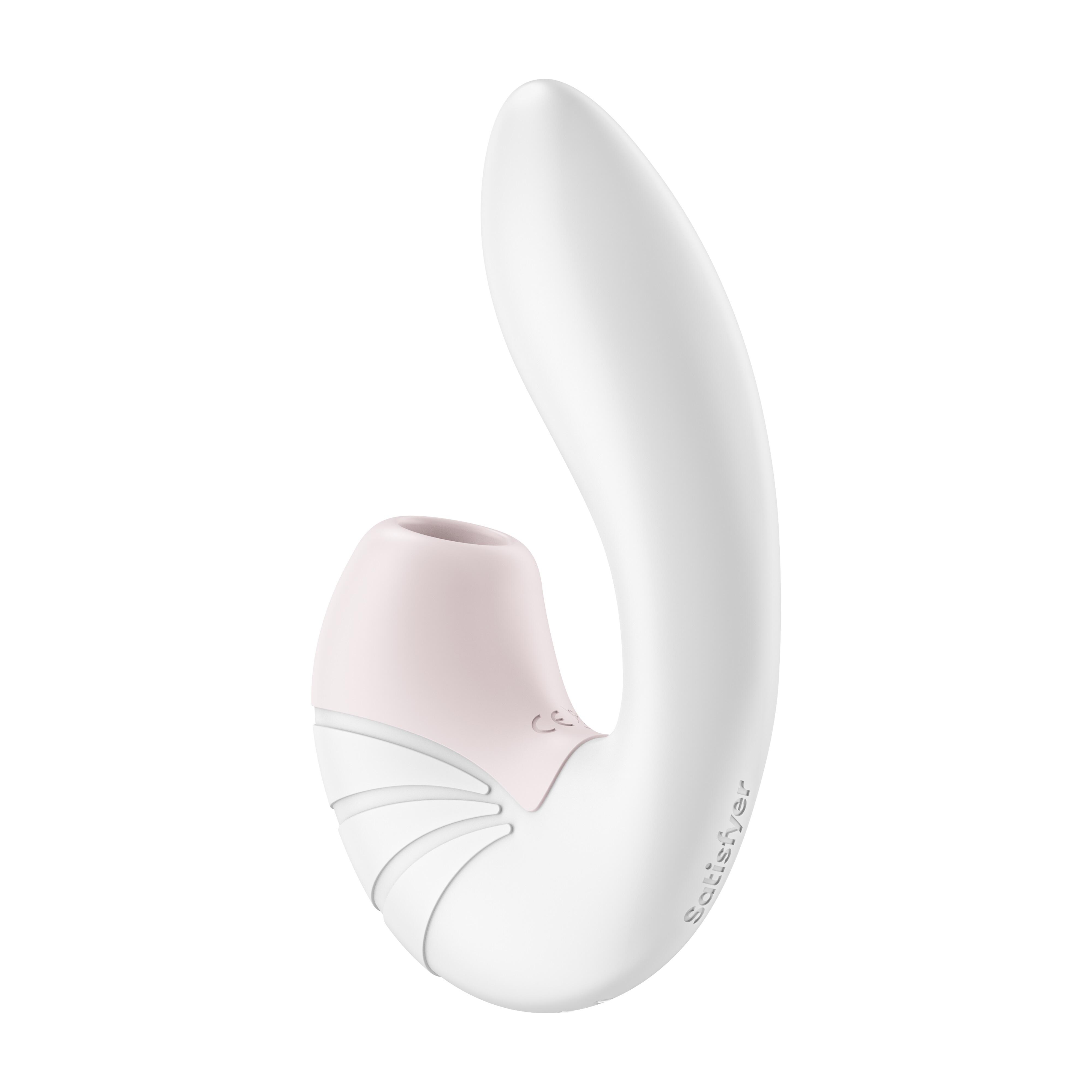 Вибратор с вакуумно-волновым стимулятором клитора Satisfyer Supernova, белый