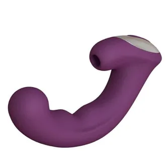 Вибратор с вакуумно-волновым стимулятором клитора Le Frivole Infinite Phoenix, фиолетовый