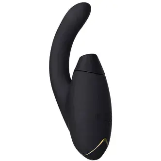 Вибратор с вакуумно-волновым стимулятором клитора Womanizer InsideOut, чёрный