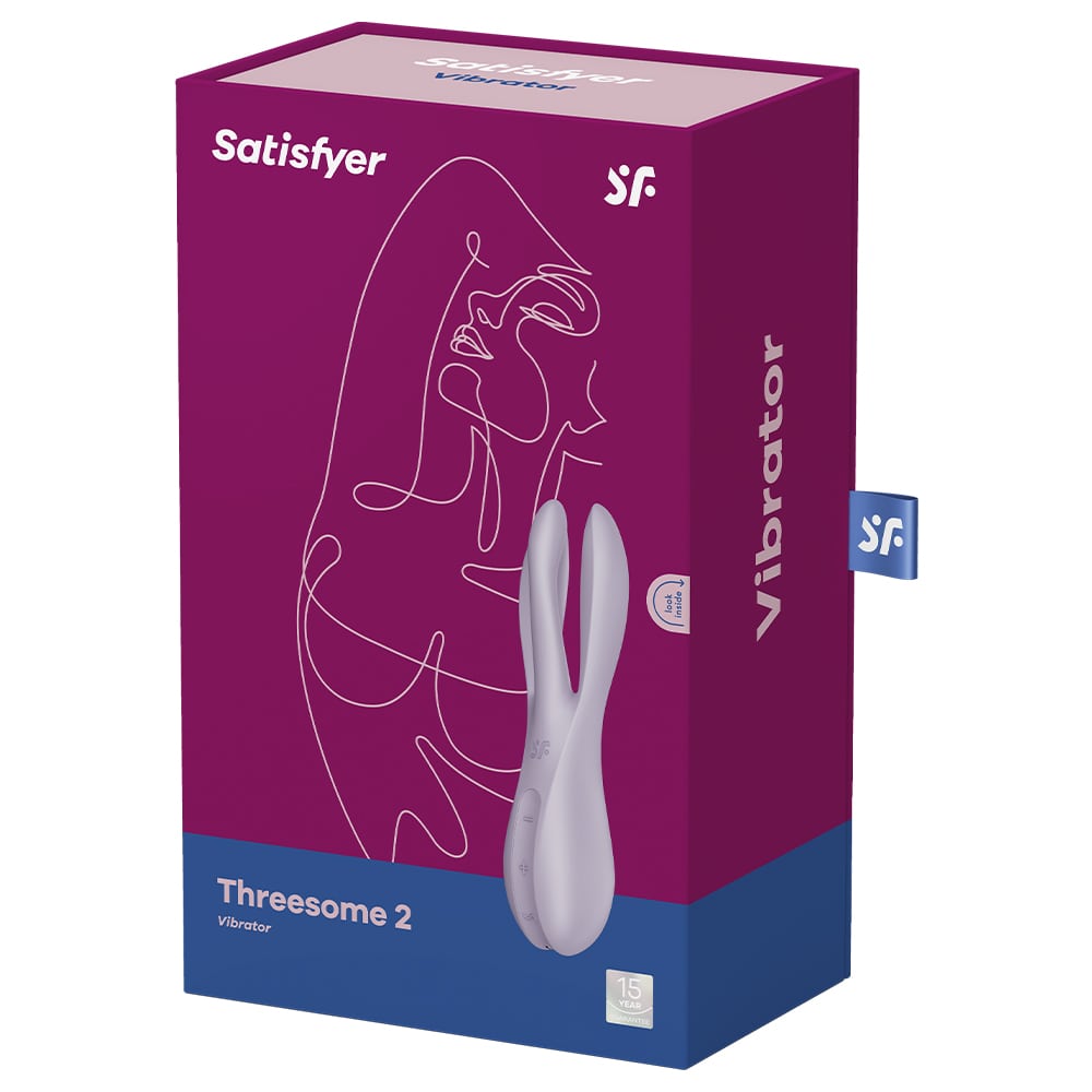 Вибростимулятор Satisfyer Threesome 2 для клитора и сосков, сиреневый