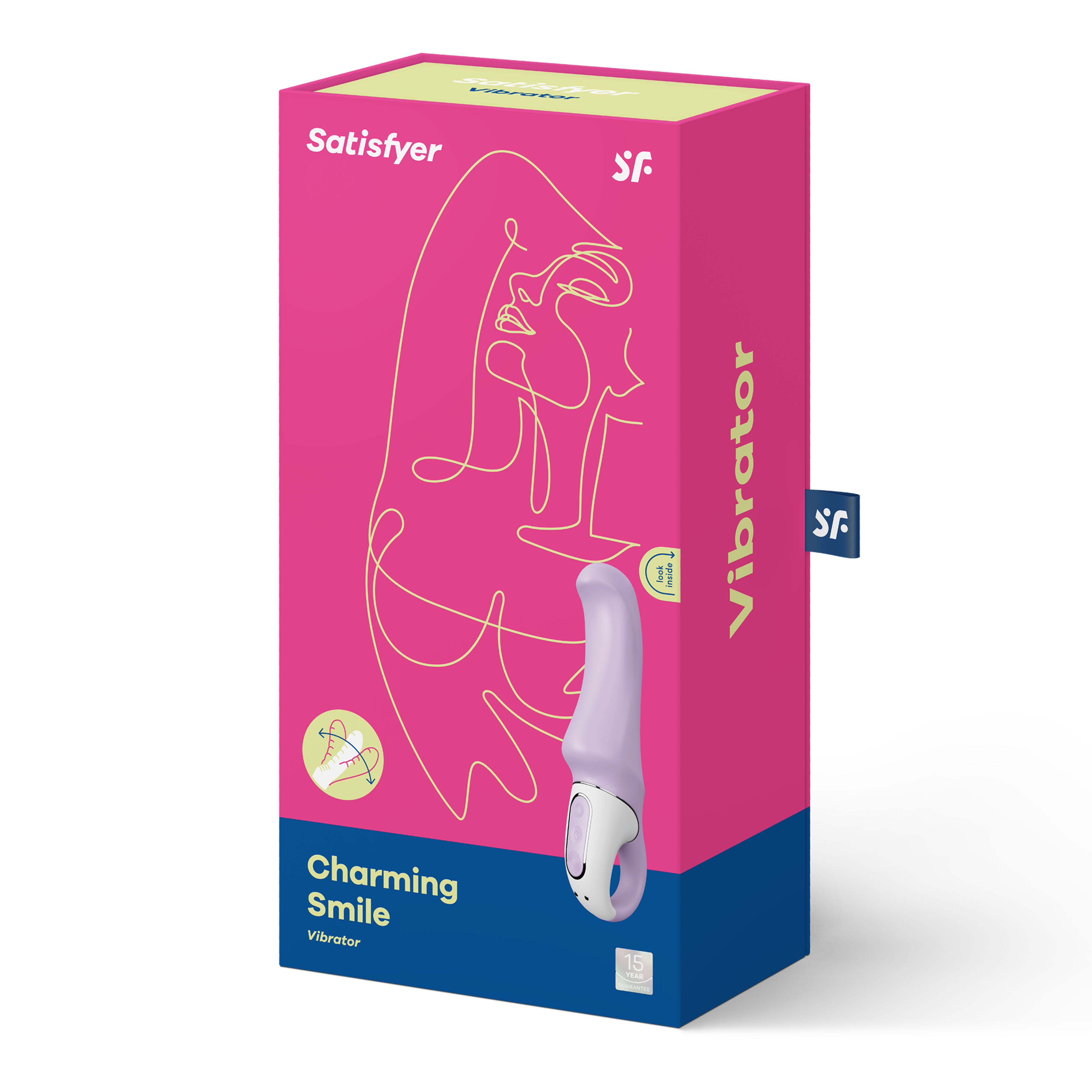 Вибратор Satisfyer Charming Smile, лавандовый