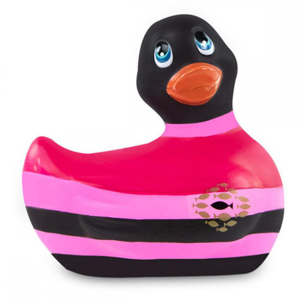 Вибратор-уточка Big Teaze Toys I Rub My Duckie 2.0, разноцветный