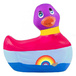 Вибратор-уточка Big Teaze Toys I Rub My Duckie 2.0, разноцветный
