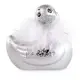 Вибратор-уточка Big Teaze Toys I Rub My Duckie 2.0, серебристый