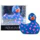 Вибратор-уточка Big Teaze Toys I Rub My Duckie 2.0, сине-фиолетовый