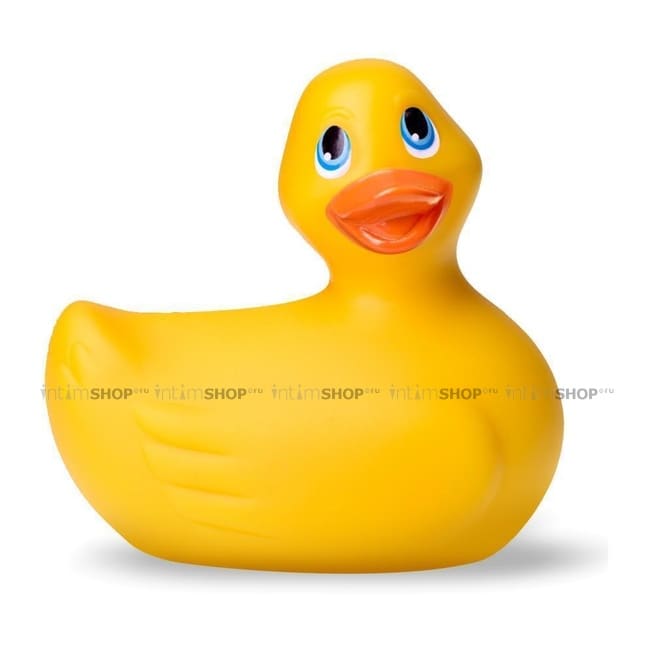 Вибратор-уточка Big Teaze Toys I Rub My Duckie 2.0, желтый