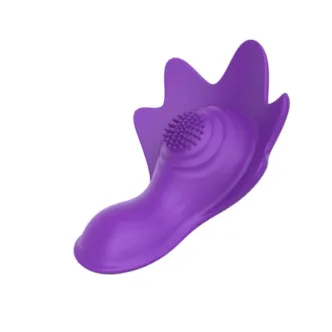 Вибровкладка в трусики Secwell SW1121 с пультом ДУ, фиолетовая