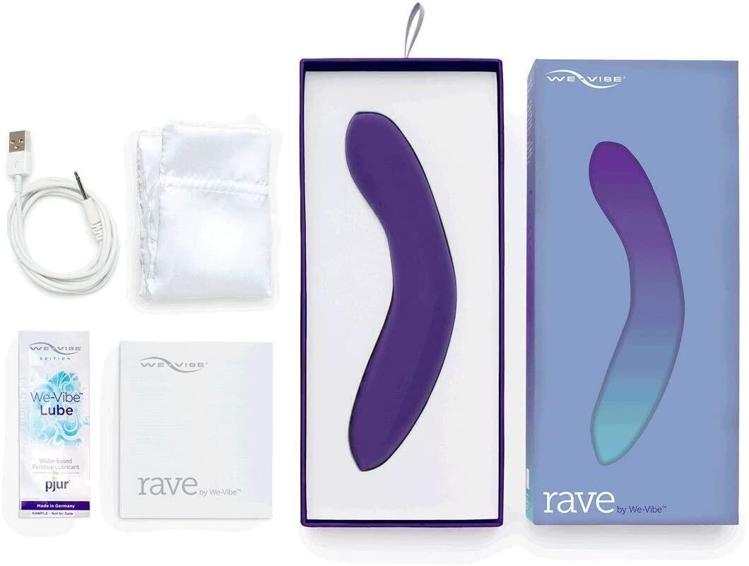 Вибратор для точки G We-Vibe Rave, фиолетовый