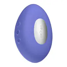 Мини-вибратор с нагревом и охлаждением We-Vibe Temp, голубой