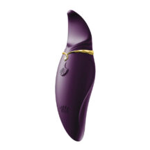Клиторальный стимулятор с подвижным язычком и вибрацией Zalo Hero, фиолетовый
