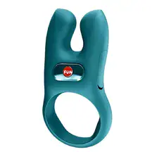 Виброкольцо Fun Factory Nos, тёмно-зелёное