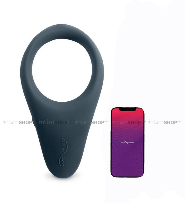 Виброкольцо We-Vibe Verge, серое