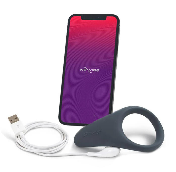 Виброкольцо We-Vibe Verge, серое