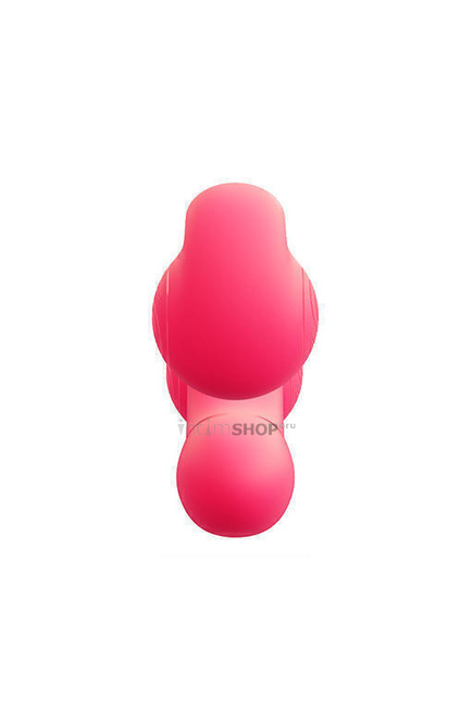 Вибромассажер для двойной стимуляции Snail Vibe, розовый от IntimShop
