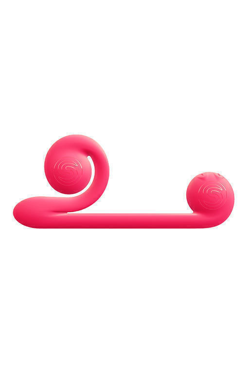 Вибромассажер для двойной стимуляции Snail Vibe, розовый