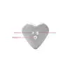 Вибромассажер для интимных зон Mystim Heart's Desire, белый