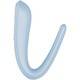 Вибратор для пар Satisfyer Double Classic, голубой
