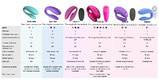 Вибромассажер для пар We-Vibe Sync 2 с пультом ДУ, фиолетовый
