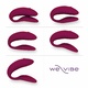 Вибромассажер для пар We-Vibe Sync с пультом ДУ, розовый