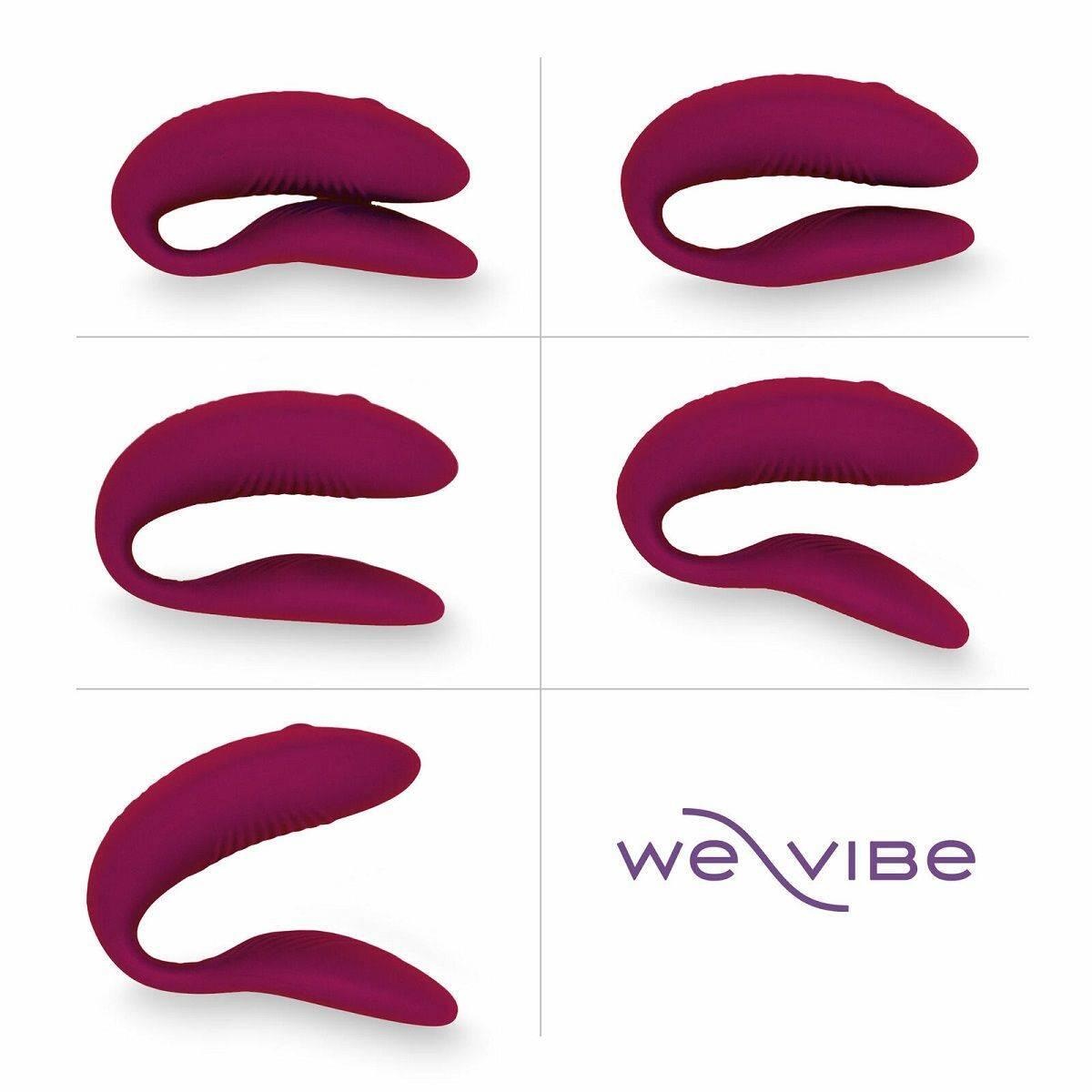 Вибромассажер для пар We-Vibe Sync с пультом ДУ, розовый