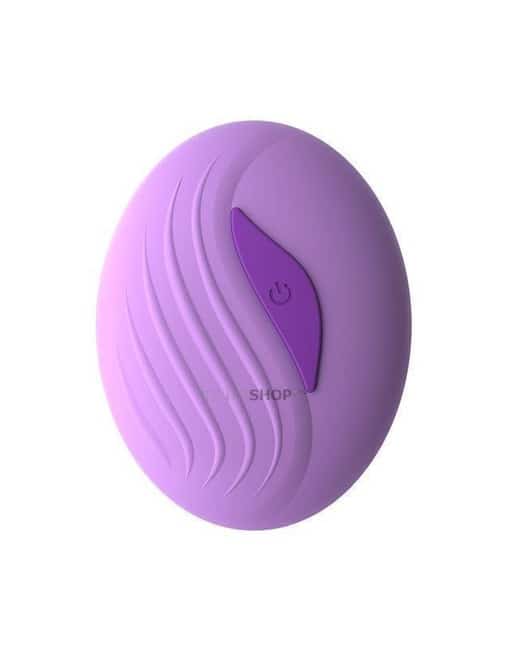Вибромассажер для тройной стимуляции Pipedream G-Spot Stimulate-Her с пультом ДУ и функцией нагрева, фиолетовый от IntimShop