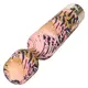 Вибромассажер CalExotics Naughty Bits Wand To Fuck, розовый леопард