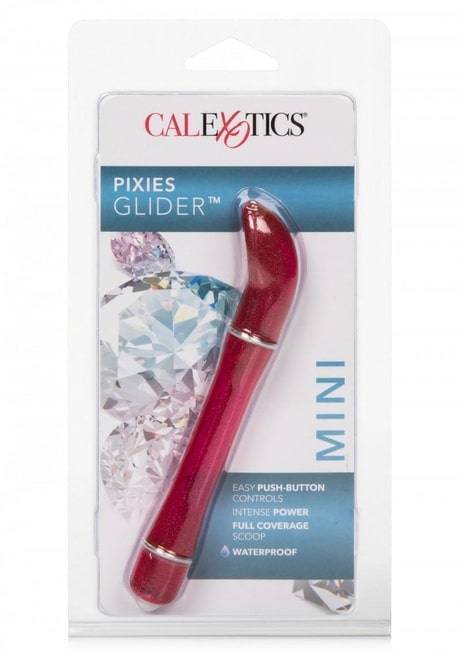 Вибромассажер Pixies Glider California Exotic Novelties, красный от IntimShop