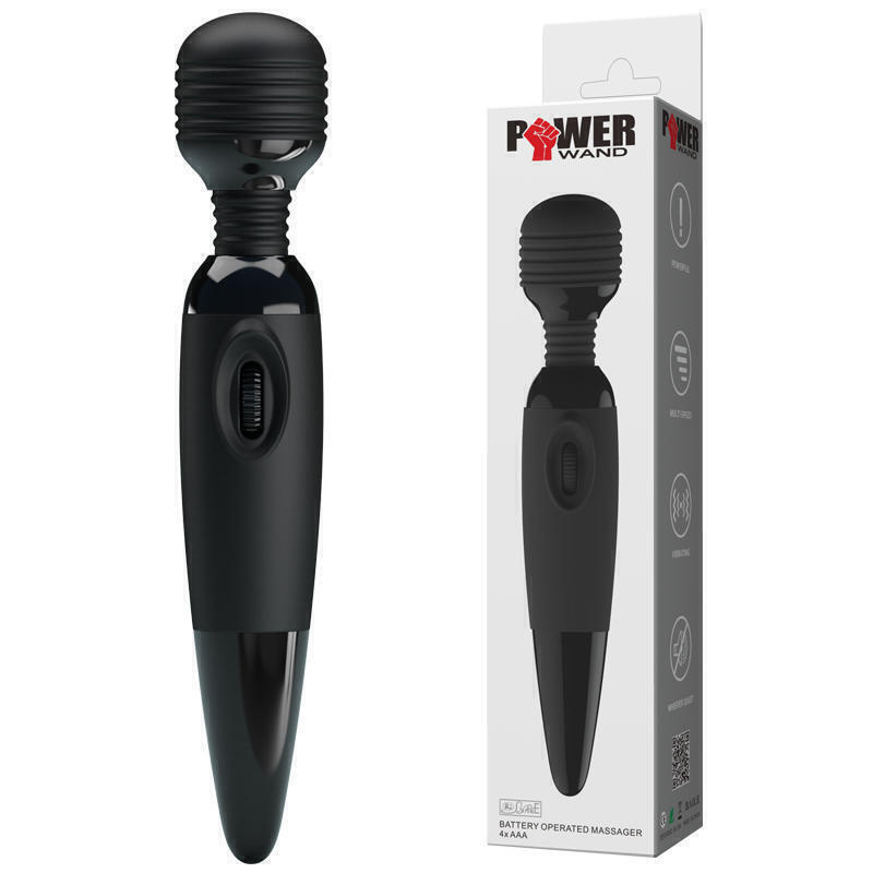 Вибромассажер Baile Power Wand, чёрный