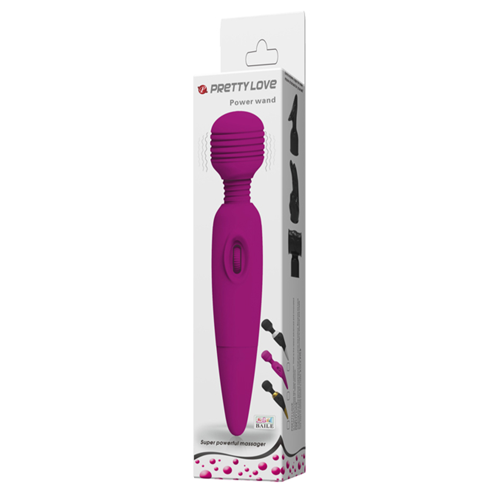 Вибромассажер Pretty Love Power Wand, фуксия