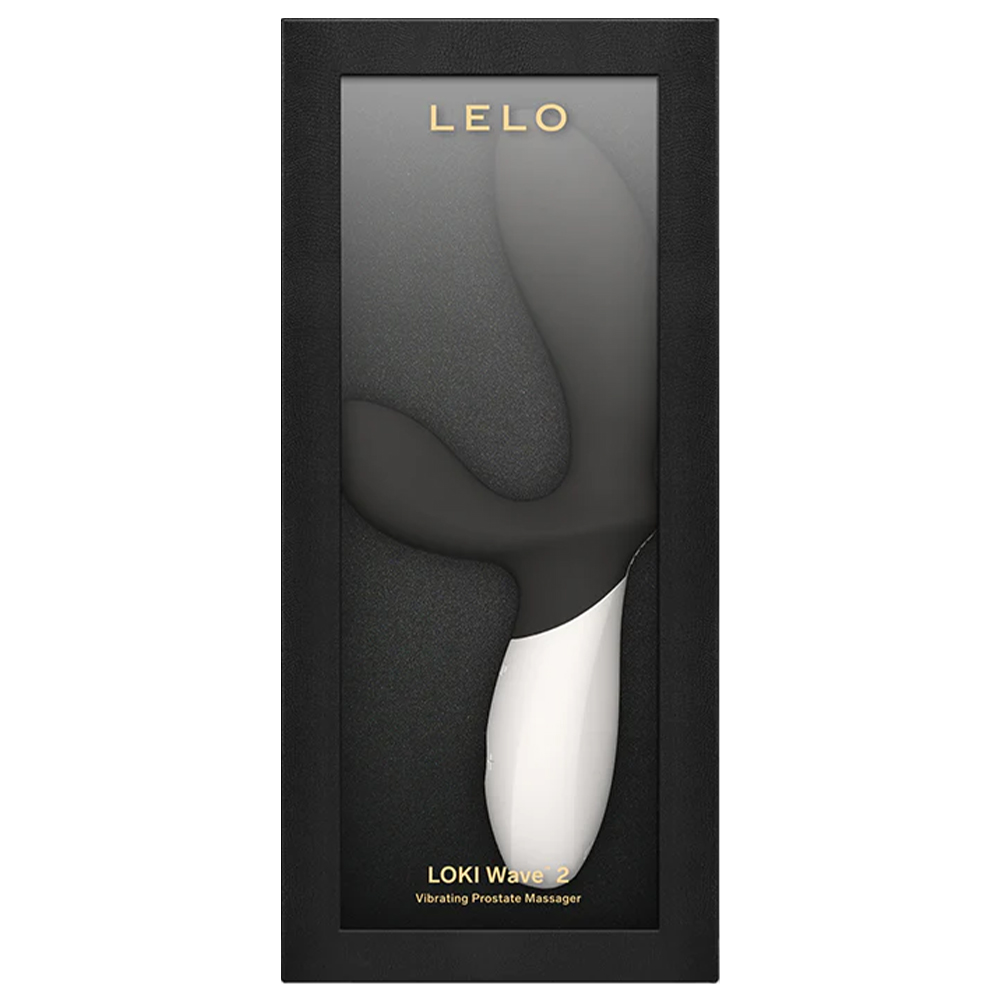 Вибромассажер простаты с имитацией фингеринга Lelo Loki Wave, черный