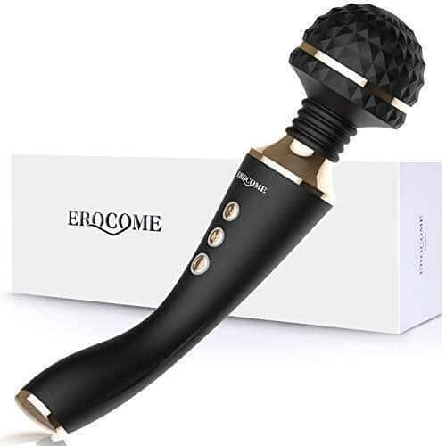 Вибромассажер Erocome Cr. Austrilis с нагревом, черный от IntimShop