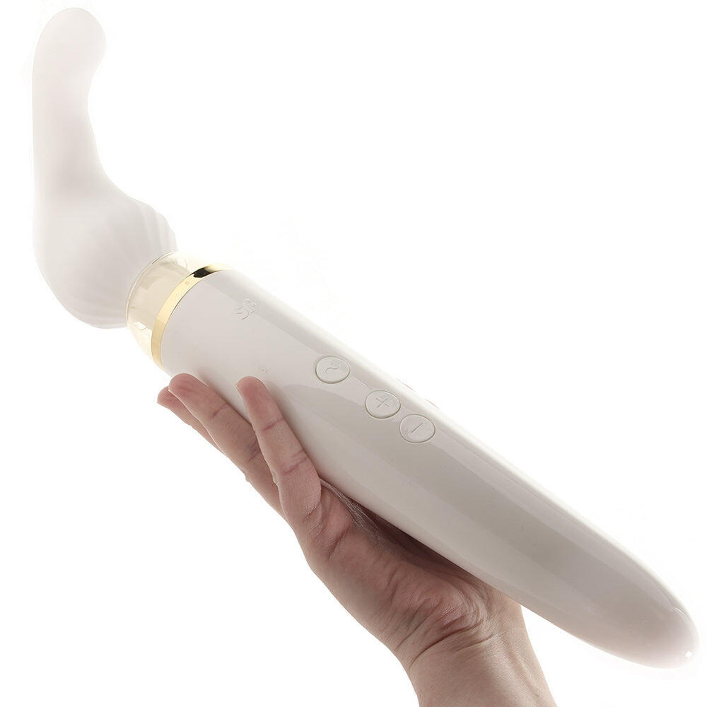 Вибромассажер Satisfyer Double Wand-er, белый