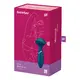 Вибромассажёр Satisfyer Mini Wand-er, синий