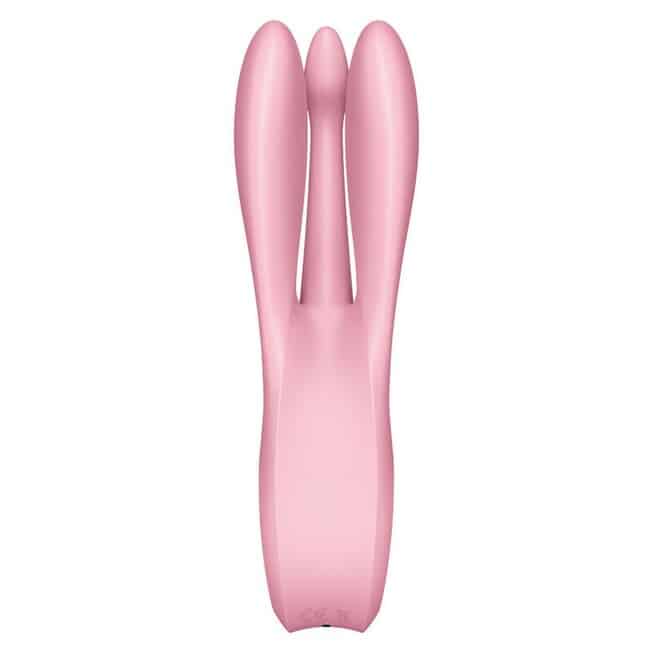 Вибромассажер Satisfyer Threesome 1 для стимуляции клитора и сосков, розовый - фото 6