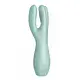 Вибростимулятор Satisfyer Threesome 3 для клитора и сосков, зелёный