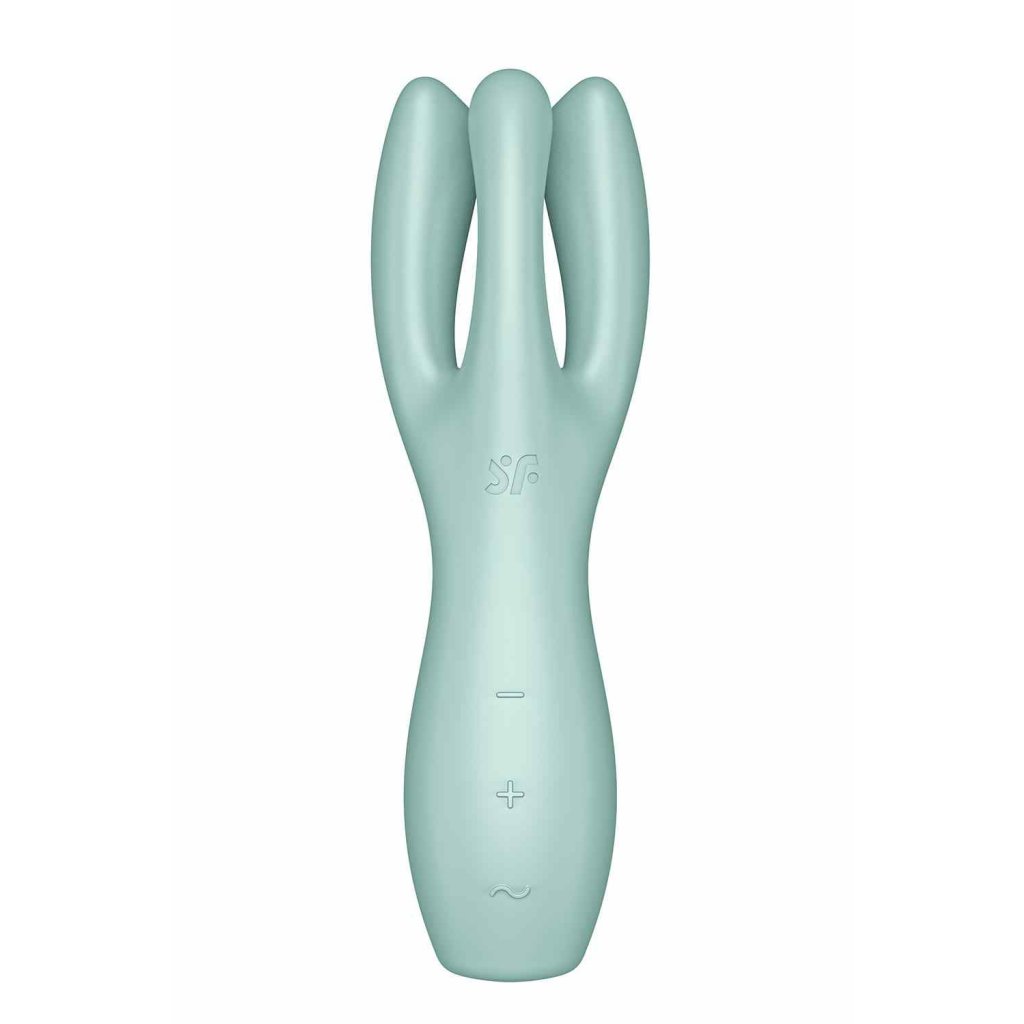 Вибростимулятор Satisfyer Threesome 3 для клитора и сосков, зелёный