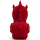 Вибратор с двойным подвижным язычком Unihorn Blaze Diablo, красный