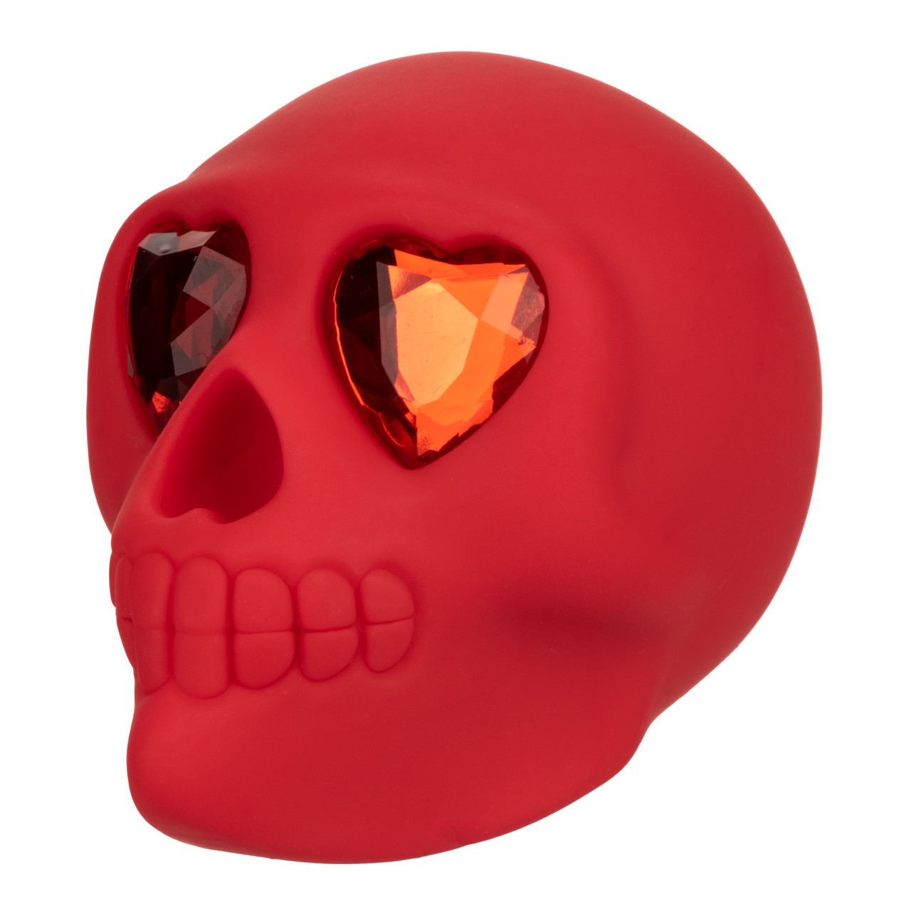 Мини-вибратор CalExotics Naughty Bits Bone Head, красный