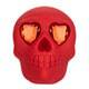 Мини-вибратор CalExotics Naughty Bits Bone Head, красный