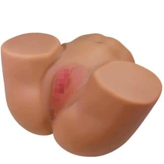 Вибромастурбатор Baile Crazy Bull Geriann/Sophia с всасыванием и звуковым сопровождением, телесный