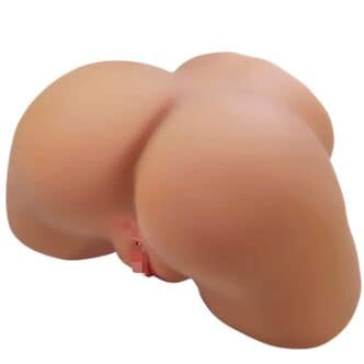 Вибромастурбатор Baile Crazy Bull Ilana с всасыванием и звуковым сопровождением, телесный