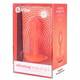 Вибропробка для ношения b-Vibe Vibrating Snug Plug 1, оранжевая